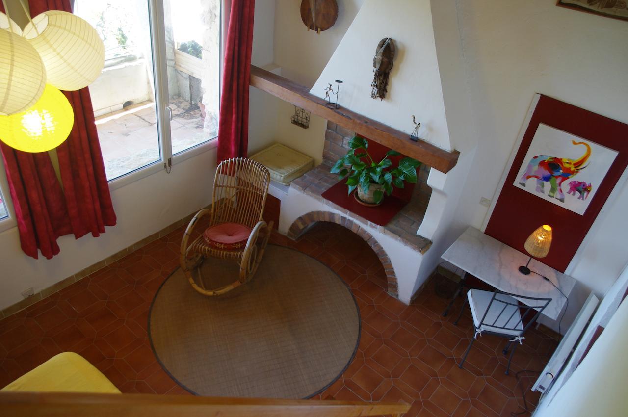 Chambres D'Hotes La Grange Au Negre Alba-la-Romaine Kamer foto